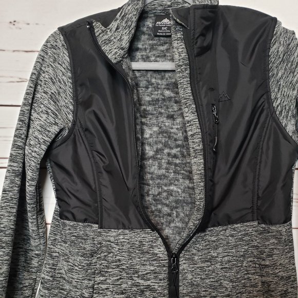 Snozu Platinum Collection Black Space Dye Fleece Jacket - Picture 11 of 13